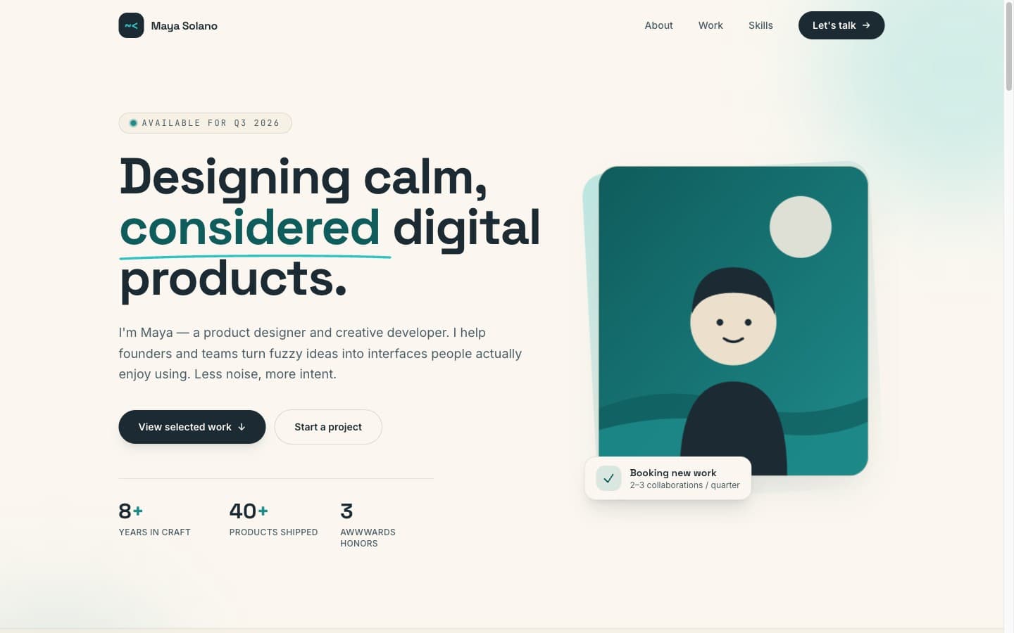 Portfolio demo